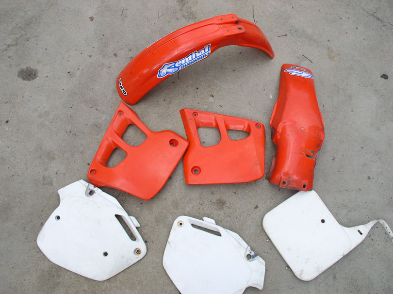 1990 Honda cr250 plastics #5